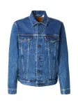 LEVI'S &reg; Demisezoninė striukė 'The Trucker' tamsiai (džinso) mėlyna