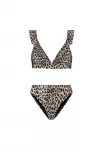 The Sunshine Brand Bikinis 'Bobby' kremo / brokato spalva / juoda