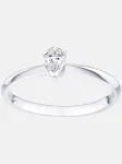 DIAMANT LETERNEL Žiedas sidabrinė