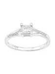 DIAMANT LETERNEL Žiedas sidabrinė