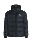 Calvin Klein Jeans Demisezoninė striukė tamsiai mėlyna / balta