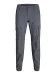 JACK & JONES Laisvo stiliaus kelnės 'JJIPaul JJFlake' antracito spalva