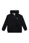 ADIDAS ORIGINALS Džemperis 'OVERSIZED FULL ZIP HOODIE' juoda