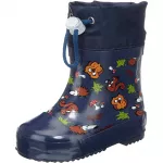 PLAYSHOES Guminiai batai tamsiai mėlyna / karamelės / &scaron;viesiai žalia / mi&scaron;rios spalvos / balta