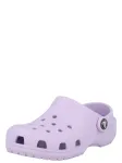 Crocs Atviri batai 'Classic' purpurinė / juoda / balta