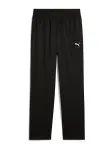 PUMA Sportinės kelnės 'Essentials' juoda / balta
