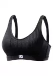 LASCANA ACTIVE Sportinė liemenėlė juoda / balta