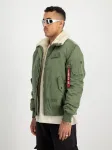 ALPHA INDUSTRIES Žieminė striukė 'B15-3 TT' žalia
