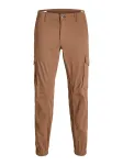 JACK & JONES Laisvo stiliaus kelnės 'JJIPaul JJFlake' ruda