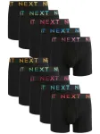 Next Boxer trumpikės mėlyna / žalia / rožinė / juoda