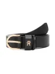 TOMMY HILFIGER Diržas 'Essential Effortless' juoda