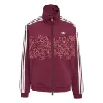 ADIDAS ORIGINALS Demisezoninė striukė 'Firebird' vyno raudona spalva / melionų spalva / balta