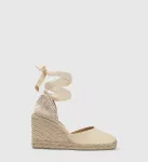 Casta&ntilde;er Espadrilės 'Carina' dramblio kaulo
