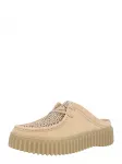 CLARKS Klumpės 'Torhill' kupranugario / tamsiai ruda