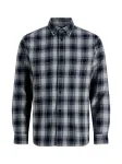 JACK & JONES Mar&scaron;kiniai 'JPRBluharvey' tamsiai mėlyna / &scaron;viesiai pilka