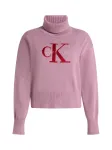 Calvin Klein Jeans Megztinis orchidėjų spalva / raudona