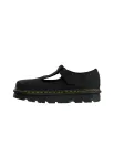 Dr. Martens Balerinos su dirželiais 'ZebZag' juoda