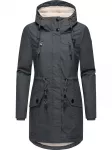 Ragwear Žieminis paltas 'Elsie' nebalintos drobės spalva / tamsiai pilka