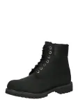 TIMBERLAND Auliniai batai su rai&scaron;teliais juoda