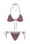LSCN by LASCANA Bikinis kremo / tamsiai mėlyna / vy&scaron;ninė spalva