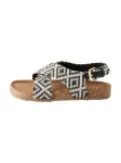 Next Sandalai juoda / balta