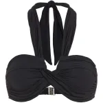 Seafolly Bikinio vir&scaron;utinė dalis 'Collective' juoda