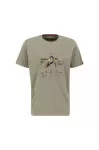 ALPHA INDUSTRIES Mar&scaron;kinėliai 'Camo PP T' smėlio / ruda / rusvai žalia / alyvuogių spalva