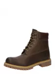 TIMBERLAND Auliniai batai su rai&scaron;teliais 'Prem 6' tamsiai ruda