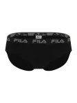 FILA Vyri&scaron;kos kelnaitės pilka / juoda