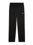 PUMA Sportinės kelnės 'Essentials' juoda / balta