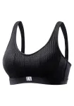 LASCANA ACTIVE Sportinė liemenėlė juoda / balta