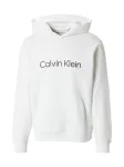 Calvin Klein Megztinis be užsegimo juoda / balta