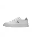 Calvin Klein Sportbačiai be auliuko 'Flatform' sidabrinė / balta