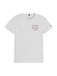 TOMMY HILFIGER Mar&scaron;kinėliai 'Outline Flag Logo' balta