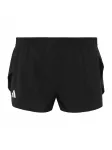 ADIDAS PERFORMANCE Sportinės kelnės 'ADIZERO' juoda / balta