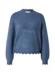 VILA Megztinis 'VINIKOLINA' indigo spalva