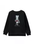 Cat e Lolette Megztinis be užsegimo 'Rocker Kitty' juoda