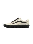 VANS Sportbačiai be auliuko 'Old Skool' juoda / vilnos balta