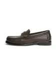 TOMMY HILFIGER Mokasinai 'Pebble Grain Penny' &scaron;okolado spalva
