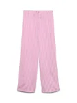 VERO MODA Kelnės 'VMRosie' rožinė / balta