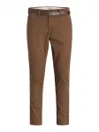 JACK & JONES &bdquo;Chino&ldquo; stiliaus kelnės 'JPSTMARCO ADAM' ruda
