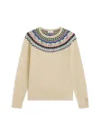 TOMMY HILFIGER Megztinis dramblio kaulo / mėlyna / žalia / raudona