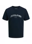 JACK & JONES Mar&scaron;kinėliai 'JJAVERY' tamsiai mėlyna / margai balta