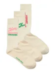 JACK & JONES Kojinės 'JACXMAS CARTOON' žalia / &scaron;viesiai rožinė / raudona / vilnos balta
