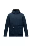 JACK & JONES Demisezoninė parka 'JJEWOLF' tamsiai mėlyna