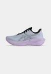 ASICS Bėgimo batai 'NOVABLAST 6 LITE-SHOW' pilka / levandų spalva
