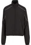 Urban Classics Demisezoninė striukė juoda / balta