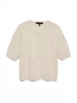 VERO MODA Kardiganas 'VMDoffy' vilnos balta