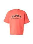 ALPHA INDUSTRIES Mar&scaron;kinėliai 'College' &scaron;viesiai raudona / juoda / balta