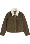 LEVI'S &reg; Demisezoninė striukė 'Original Sherpa Trucker' alyvuogių spalva